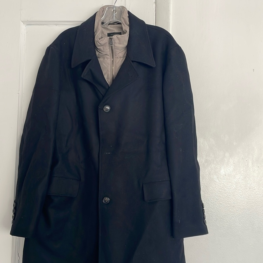 AQUATALIA Men’s Wool Coat